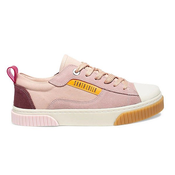 Tênis Feminino Santa Lolla Camurça Sweet Rose - 05B4