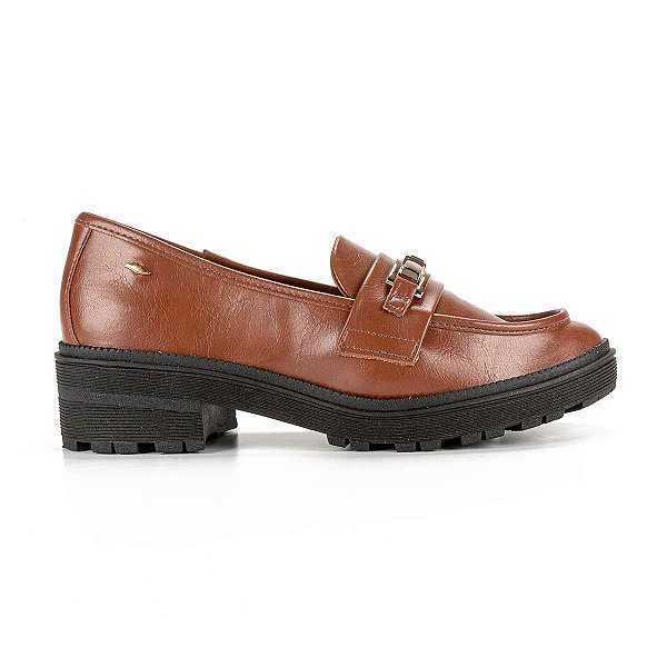 Sapato Feminino Dakota Mocassim Marrom Conhaque - G6052