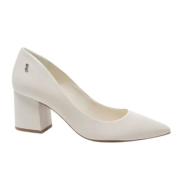 Scarpin santa lolla clearance preto e branco