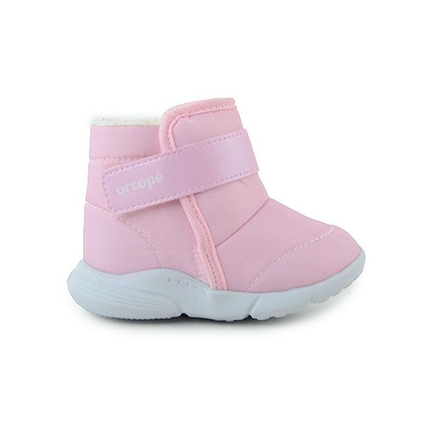 Bota Infantil Feminina Ortopé Sport Baby Rosa - 22650073004