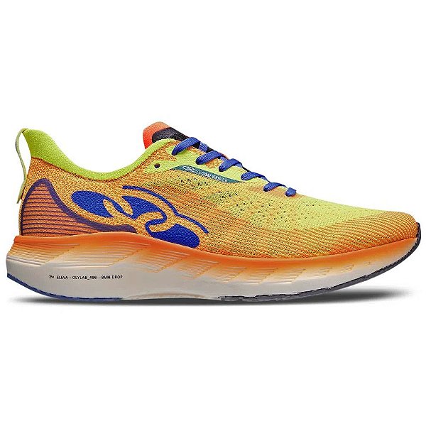 Tênis Masculino Olympikus Corre Vento 2 Laranja - 4349
