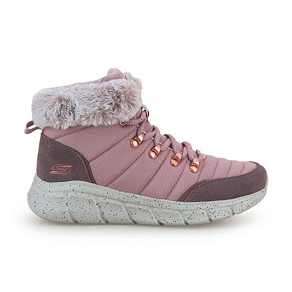 Bota Feminina Skechers Bobs B Flex Jolly Darling Rose - 1173