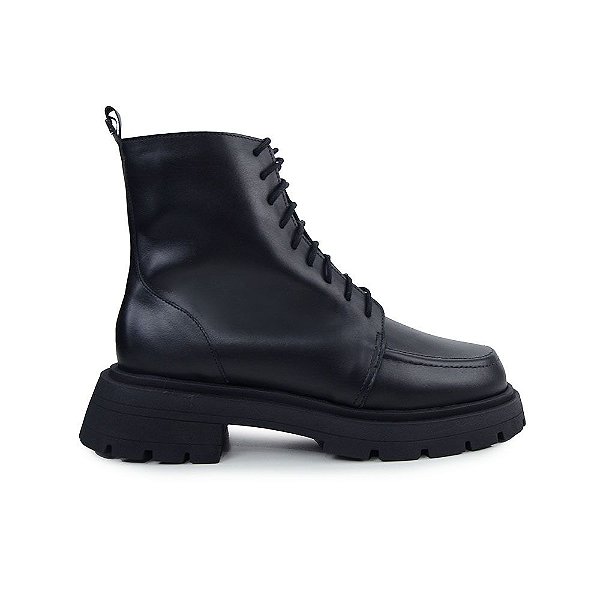 Bota Feminina Santa Lolla Cano Baixo Eco Preta - 0607