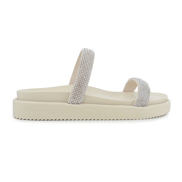 Sandália Feminina Anacapri Soft Cristal Bege - C303
