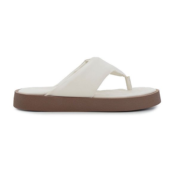 Chinelo Feminino Suzana Santos Fancy Off White - 4383