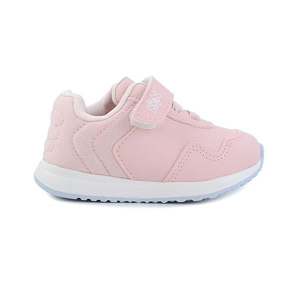 Tênis Infantil Feminino Klin Walk Rosa Candy - 453103