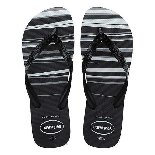 Chinelo Masculino Havaianas Top Basic Preto - 4131932