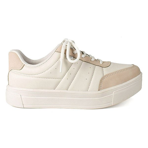 Tênis Feminino Dakota Street Refresh Bege - G9342