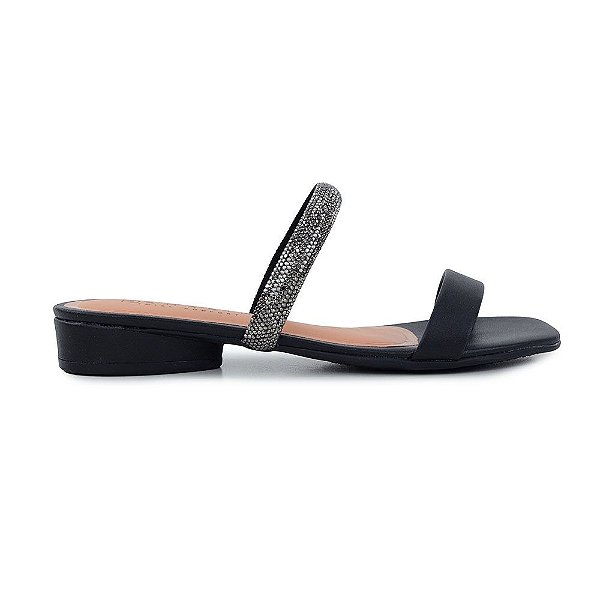 Rasteira Feminina Ramarim Plus Preto - 2323