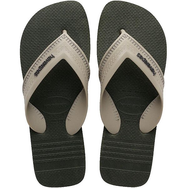 Chinelo Masculino Havaianas Hybrid Be Verde Oliva - 4145