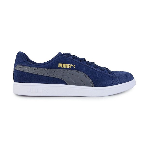 Tênis Masculino Puma Smash v2 BDP Marinho - 3671