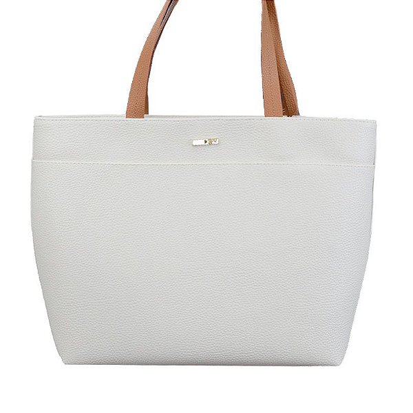Bolsa Feminina Anacapri Shopping Ombro Branca Off - C50012