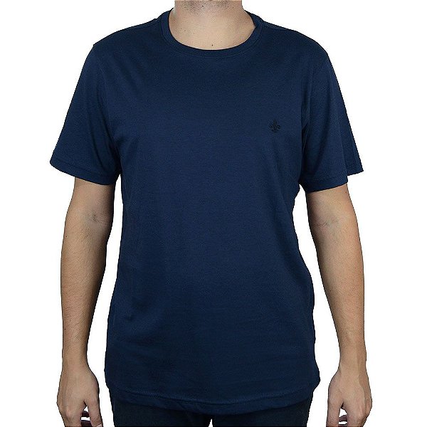 Camiseta Masculina  Dudalina MC Cotton Azul Marinho - 087712