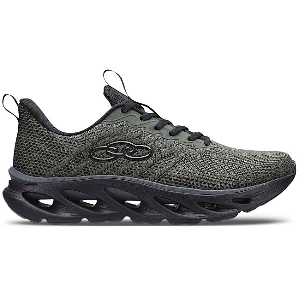 Tênis Masculino Olympikus Diffuse 5 Verde Militar - 4373