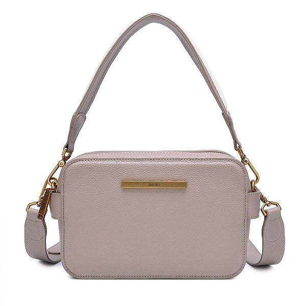 Bolsa Feminina Santa Lolla Câmera Bag Bege Stone 045242AE