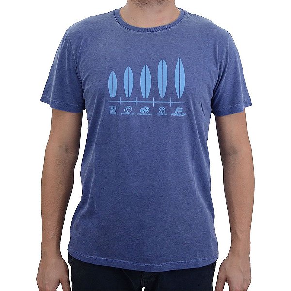 Camiseta Masculina Freesurf MC Quiver Marinho - 1104