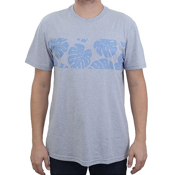 Camiseta Masculina Freesurf MC Flow Cinza Mescla - 110408275