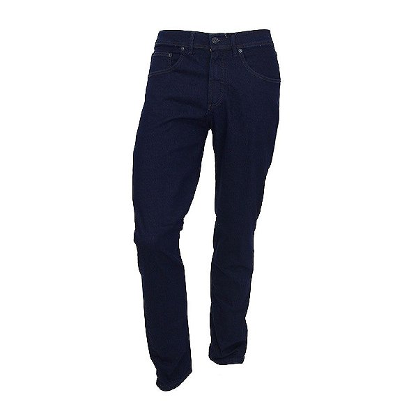 Calça Jeans Masculina Pierre Cardin New Fit Marinho Escuro - 457P088