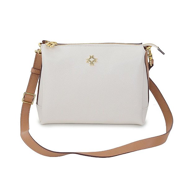 Bolsa Feminina Luz da Lua Tiracolo New Ridge Bege - 2000276