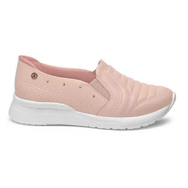 Tênis Feminino Kolosh Slip On Almeria Rosa Blush - C3149