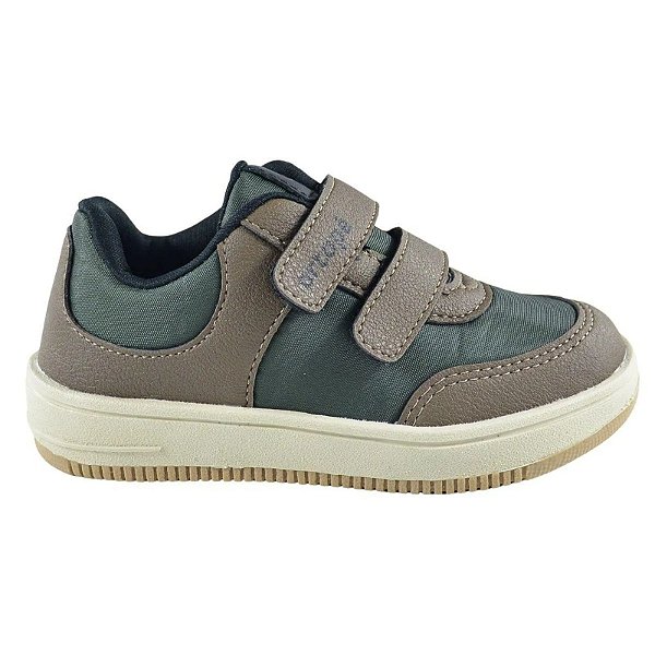 Tênis Infantil Masculino Ortopé Moving Verde Militar - 27200
