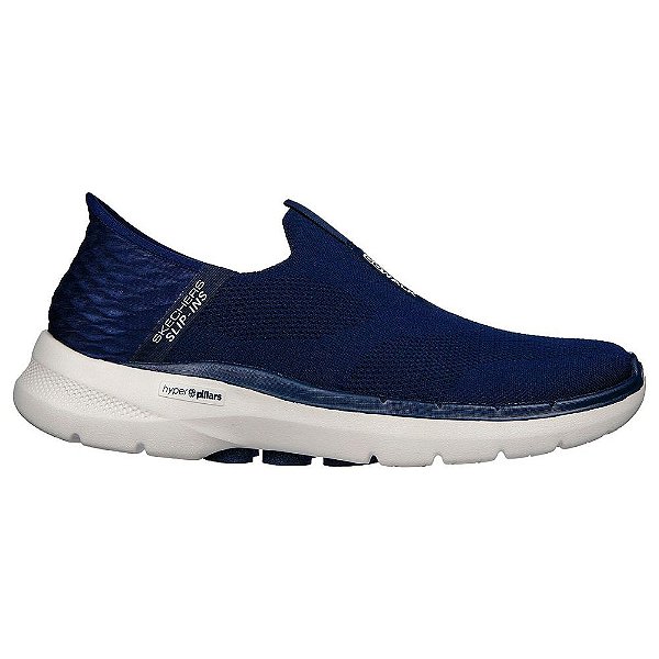 Tênis Masculino Skechers Go Walk 6 Easy On Marinho - 2162