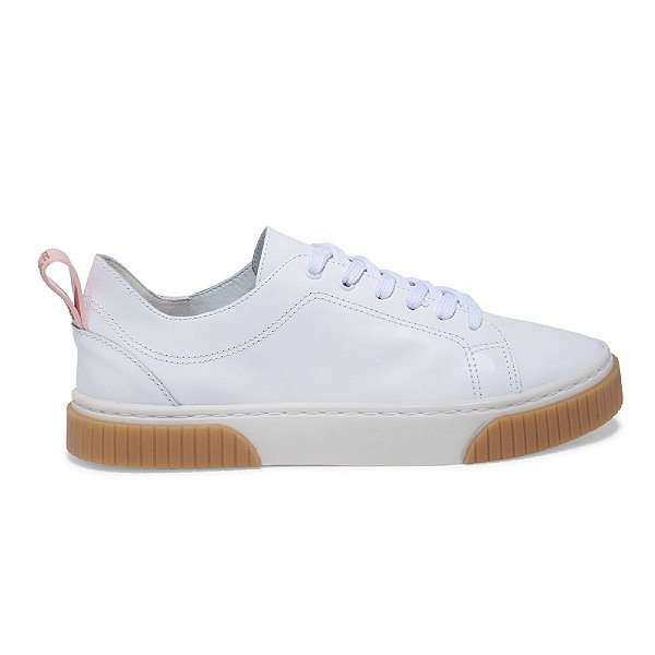 Tênis Feminino Santa Lolla Confort Absoluto Couro Branco