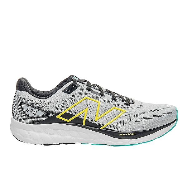 Tênis Masculino New Balance Fresh Foam Cinza - M680ZY8