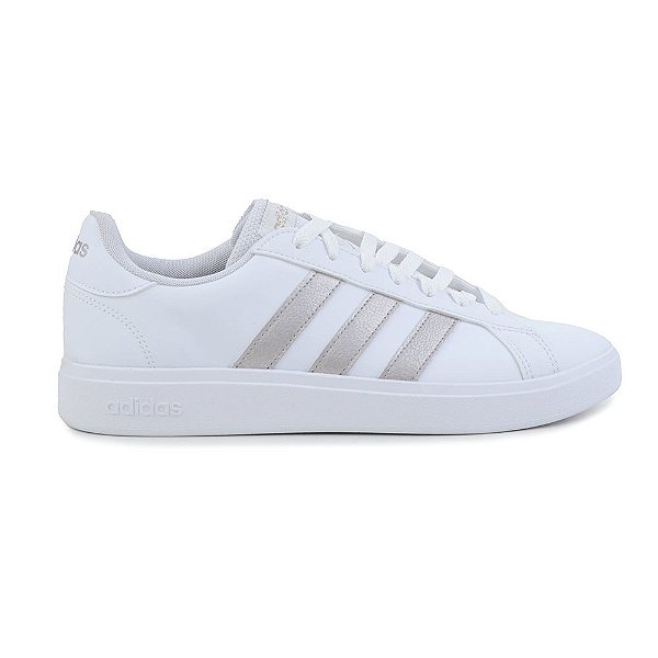 Tênis Feminino Adidas Grand Court Base 2.0 Branco - IV1967