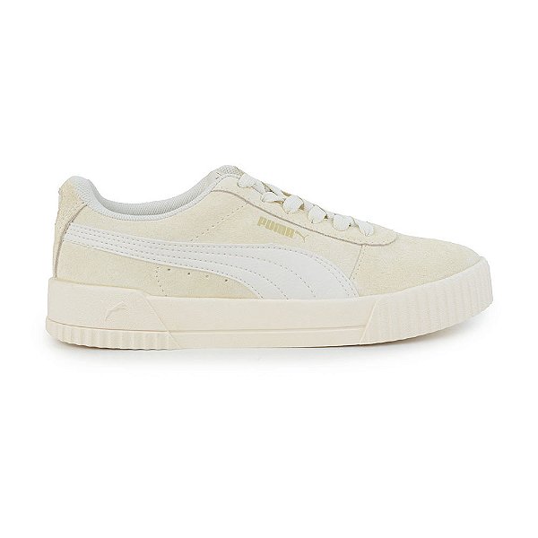 Tênis Feminino Puma Carina Suede BDP Bege - 375564