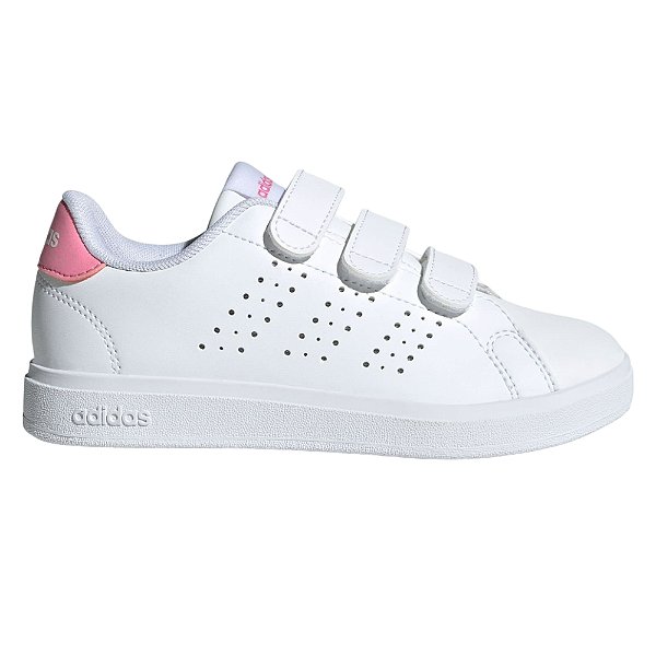 Tênis Infantil Feminino Adidas Advantage Base Branco - ID130