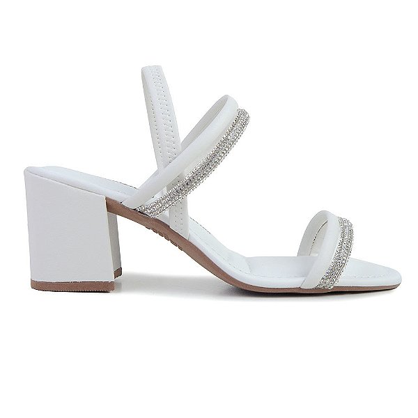 Sandália Feminina Dakota Cristal Branca - Y6875