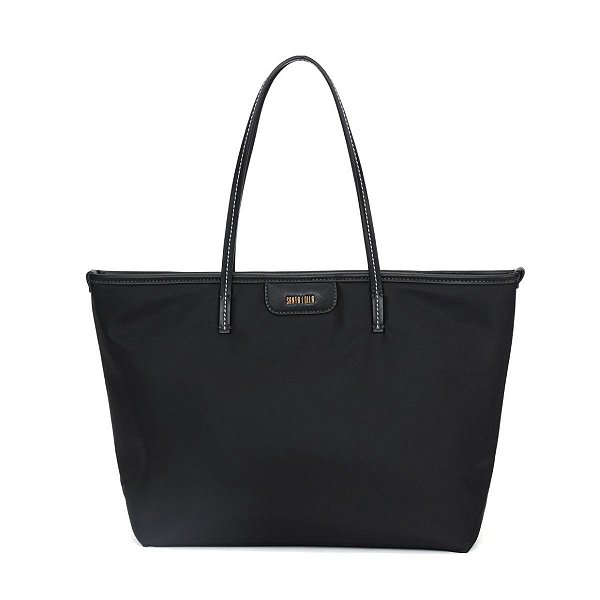 Bolsa Feminina Santa Lolla Shopper Nylon Preta - 0459