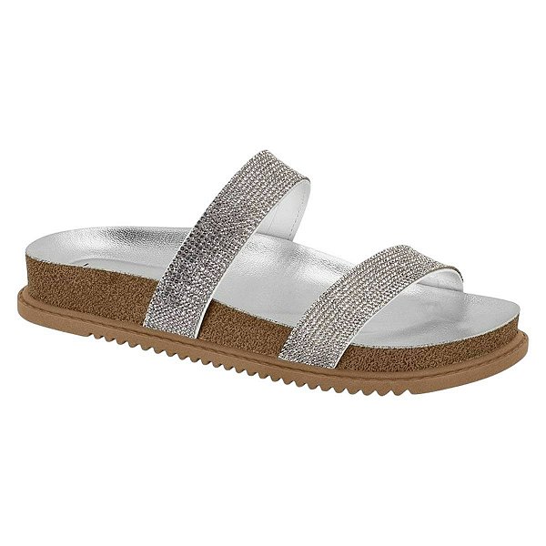Chinelo Feminino Beira Rio Prata - 8523.106