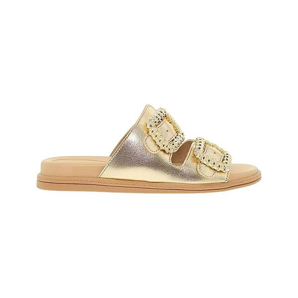 Chinelo Feminino Beira Rio Birken Dourado - 8528