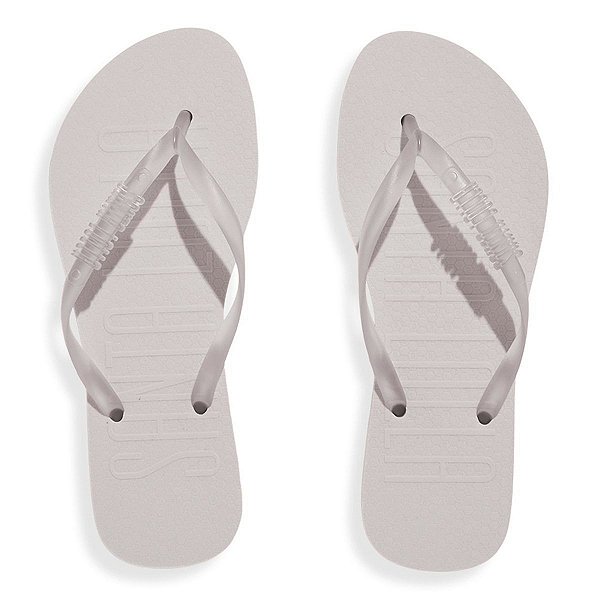 Chinelo Feminino Santa Lolla Flip Flop Branco - 05A9