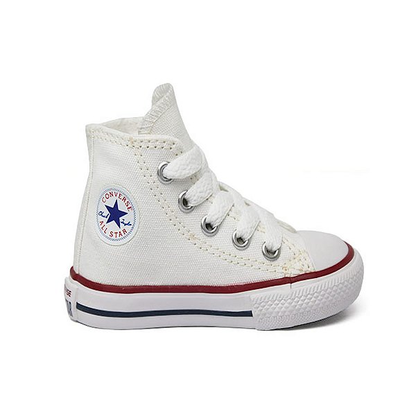 Tênis Infantil Converse All Star Chuk Taylor Branco - CK0003
