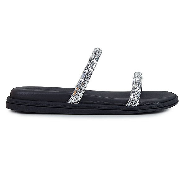 Chinelo Feminino Beira Rio Preto - 8488,105