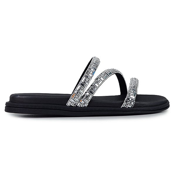 Chinelo Feminino Beira Rio Birken Preto - 8488