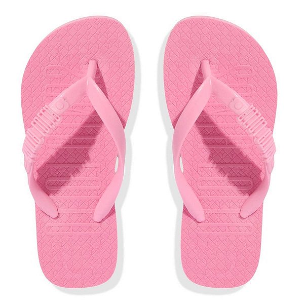 Chinelo Infantil Feminino Santa Lolla Rosa Chiclete - 0500