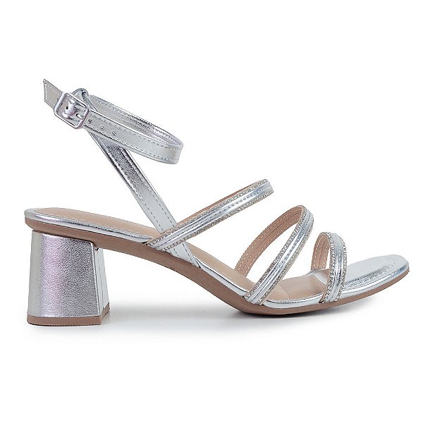 Sandália Feminina Dakota Prata - Y7224