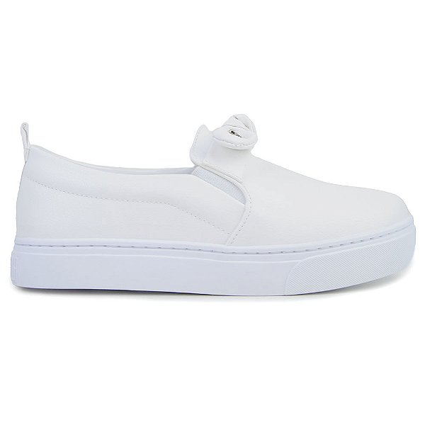 Tênis Feminino Santa Lolla Casual Lux Branco - 01AC