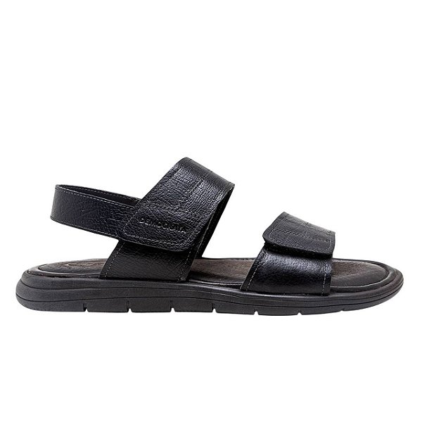 Sandália Masculina Democrata Easy Soul Preta - 015141