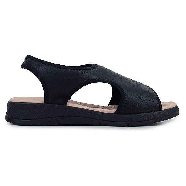 Sandália Feminina Piccadilly Preta - 571011
