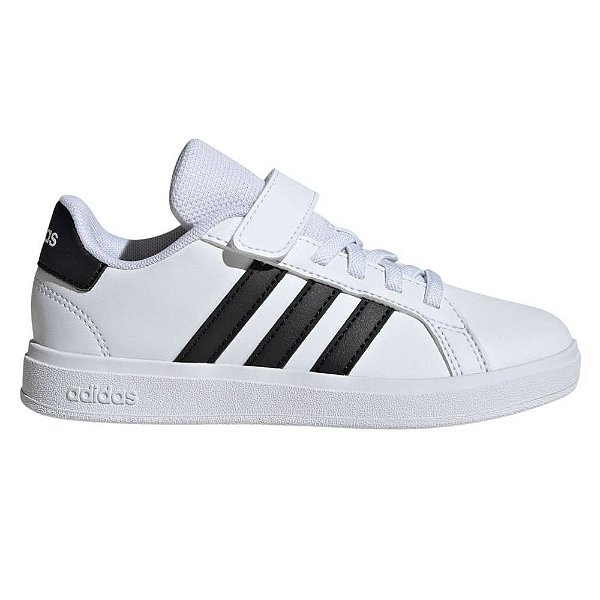 Tênis Infantil Unissex Adidas Grand Court  2.0 Branco - IH5