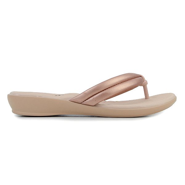 Chinelo Feminino Piccadilly Bege - 500324
