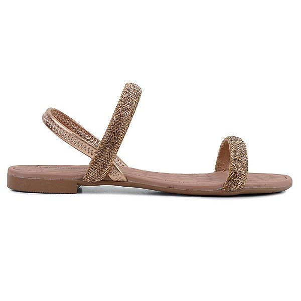 Sandália Feminina Mississipi Bronze - MB282