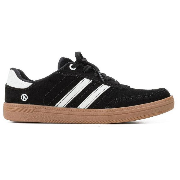 Tênis Feminino Kolosh Couro Camurça Preto - C3905