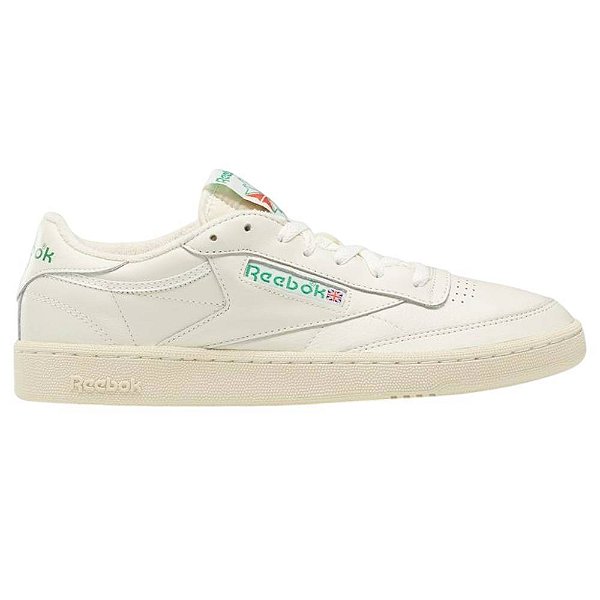 Tenis Unissex Reebok Club C 85 Couro Vintage Bege - 1000