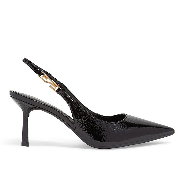 Scarpin Feminino Santa Lolla Verniz Show Preto - 06D1